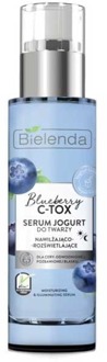 Bielenda Blueberry C-Tox yoghurt met blauwe bessen gezichtsserum, hydrateert en laat de huid stralen, voor droge en doffe huid/  Face yoghurt serum moisturizing and illuminating for dehydrated dull skin,  vegan, 30ml