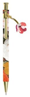 Bien moves balpen met hanger, rijksmuseum collection - flowerprint mignon