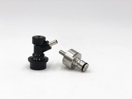 Bier Brouwen Carbonatatie Cap W/5/16 "Barb & Ball Lock Disconnect Bal Lock Type Fit Frisdrank Huisdier flessen Homebrew Kegging Beer Carbonation Cap