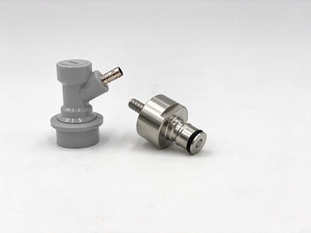 Bier Brouwen Carbonatatie Cap W/5/16 "Barb & Ball Lock Disconnect Bal Lock Type Fit Frisdrank Huisdier flessen Homebrew Kegging Gas Carbonation Cap