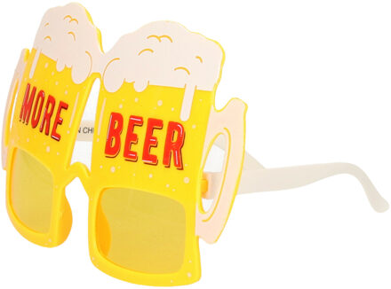 Bier pullen verkleed bril - voor volwassenen - Bierbril - Bierfeest