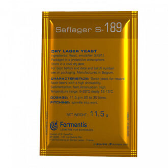 biergist gedroogd SafLager S-189 11,5 g