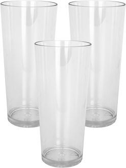 Bierglas Festival - 20x - SAN kunststof - 30 cl - onbreekbaar - herbruikbaar - stapelbaar