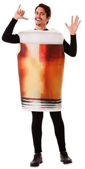 Bierglas Verkleedpak Multikleur - Print