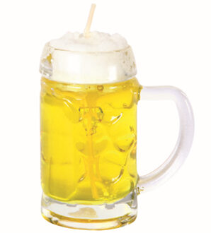 Bierkaars - Duits bier - 7.5 cm - Bierglas gadget/kado - bierkaarsen