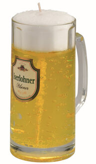 Bierpul kaars - Duits bier - 15 cm - Bierkaars - Bierglas gadget