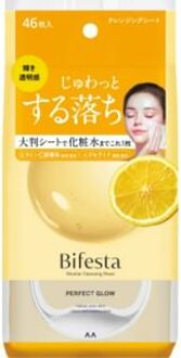 Bifesta Micellar Cleansing Sheet Perfect Glow - 46 pcs