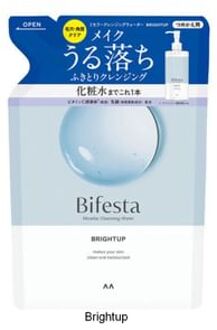 Bifesta Micellar Cleansing Water Brightup - 360ml Refill