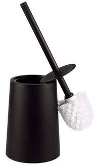 Bifi-Toiletborstel En Houder Set, Toiletpot Borstel Met Houder Zwart Voor Badkamers, modern Wc Borstel Met Deksel Longe