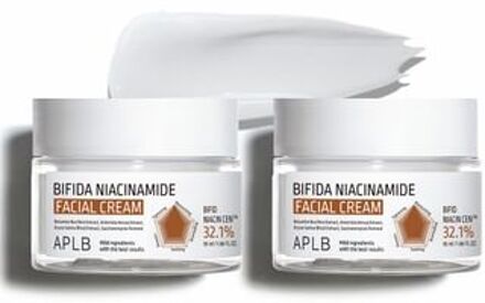 Bifida Niacinamide Facial Cream Set 55ml x 2 pcs
