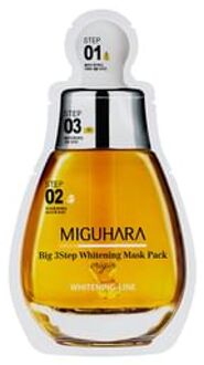 Big 3 Step Whitening Mask Pack Origin 1.7ml + 25ml + 2ml