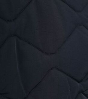 Big and Tall Bomber Quilted Jas Navy Donkerblauw - XXL