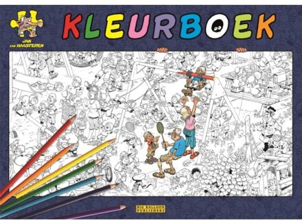 Big Balloon Jan van Haasteren kleurboek. 7+