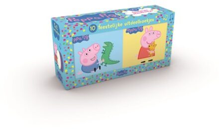 Big Balloon Peppa Pig uitdeelboekjes karton 2x5. 9x9 cm.