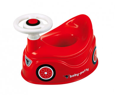 Big Big-Baby Potty Plaspotje - Plaspot - Rood