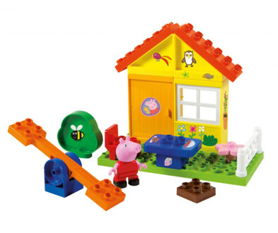 Big Bloxx Peppa Pig Garden House - Constructiespeelgoed