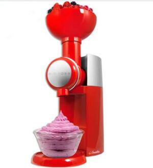 Big Boss Swirlio Bevroren Fruit Dessert Maker Fruit Ijs Machine Of Elektrische Ijs Maker 110V-240V, eu Of Us Plug Rood / 220v