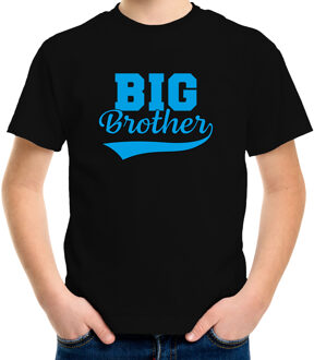 Big brother cadeau t-shirt zwart jongens / kinderen L (146-152)