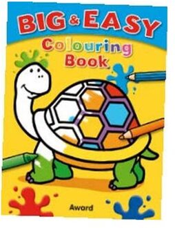 Big & Easy Colouring Books