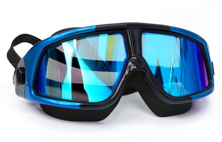 Big Frame Professionele Zwemmen Waterdichte Zachte Siliconen Bril Swim Eyewear Anti-Fog Uv Mannen Vrouwen Goggles Voor Mannen Vrouwen 4