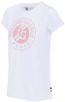 Big Logo T-shirt Dames-Wit - XL