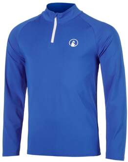 Big Serve 1/4 Zip Longsleeve Heren blauw - XL