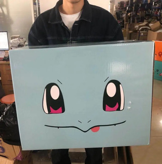 Big Size 1:1 pocket Squirtle with box Action Figure Toys 40cm