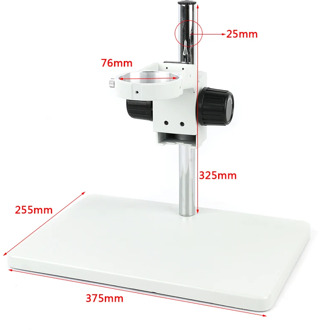 Big Size Heavy Duty Adjustable Boom Large Stereo Arm Table Stand 76mm Ring Holder For Lab Industrial Stereo Microscope Camera