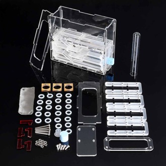 Big Space 3D Ant Farm Maze Earth Nest Formicarium Housing DIY Ant Farm House Display Box For Ant Colony House Ants Moisture