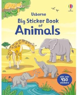 Big Sticker Book Of Animals - Sticker Books - Jessica Greenwell