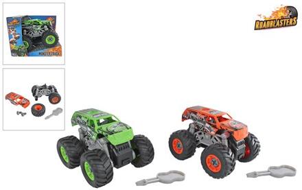 Big Wheel Truck met schroeffunctie 12cm verschillende