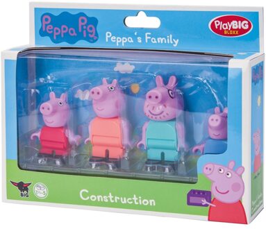 BigBen Bloxx Peppa Pig Peppa´s Family - Constructiespeelgoed