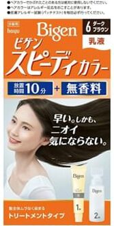 Bigen Speedy Color Emulsion 6 Dark Brown