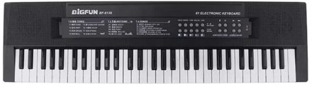 Bigfun Elektronische Keyboard Piano 61 Toetsen Digital Music Key Board Met Microfoon Kinderen Musical Elektronische Orgel
