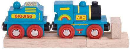 Bigjigs Toys BigJigs Blue ABC Engine