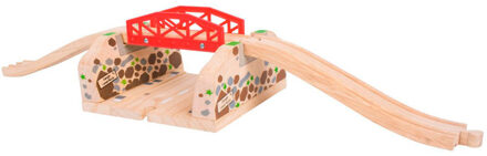 Bigjigs Toys Houten spoorviaduct
