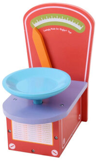 Bigjigs Toys Houten winkel Weegschaal