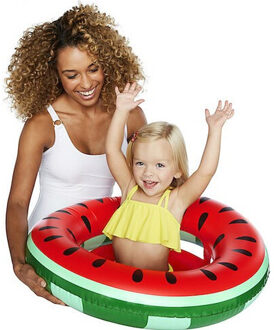 BigMouth Opblaasbare watermeloen baby float 68 cm Multi