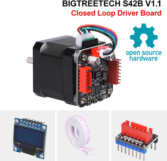 BIGTREETECH S42B V1.1 Closed Loop Driver Control Board 42 Stepper Motor OLED 3D Printer Parts For SKR V1.3 SKR V1.4 Ender3