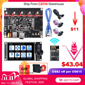 BIGTREETECH SKR V1.4 Turbo+TFT35 V3.0+Wifi Module 3D Printer Parts TMC2209 TMC2208 For CR-10 Ender 3 Upgrade Control Board DIY