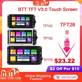 BIGTREETECH TFT43 TFT50 TFT70 TFT28 V3.0 Touch Screen 12864LCD WIFI 3D Printer Parts TFT35 E3 MKS For Ender 3/5 SKR V1.4 MINI E3