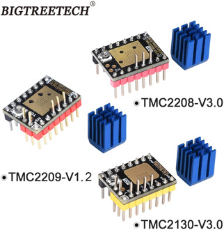 BIGTREETECH TMC2208 V3.0 TMC2209 UART TMC2130 SPI Stepper Motor Driver Stepstick Mute For SKR V1.3 Pro MKS 3D Motherboard