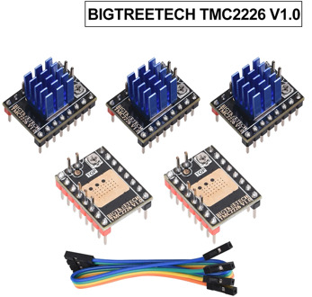 BIGTREETECH TMC2226 V1.0 Stepper Motor Driver UART 2.8A 3D Printer Parts TMC2209 TMC2130 For SKR V1.3 V1. 4 Turbo CR10 Ender 3