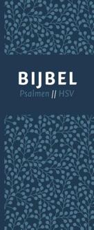 Bijbel (Hsv) Met Psalmen - Blauw Leer Met - (ISBN:9789065394804)