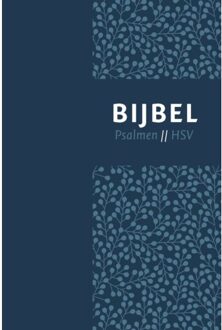 Bijbel (Hsv) Met Psalmen - Blauw Leer Met - (ISBN:9789065394804)