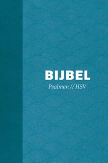 Bijbel (Hsv) Met Psalmen - Hardcover Blauw Met - (ISBN:9789065394620)