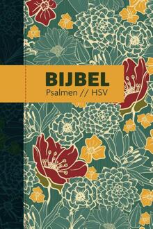Bijbel (Hsv) Met Psalmen - Hardcover Bloemen - (ISBN:9789065394828)