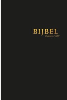 Bijbel (Hsv) Met Psalmen - Hardcover Zwart - (ISBN:9789065394798)