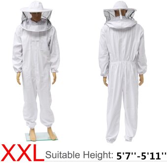 Bijenteelt Bee Pak Imker Professionele Apparatuur Mesh Kleding Ademend Bee Imker Pak Anti Bee Pak Bescherming 2XL