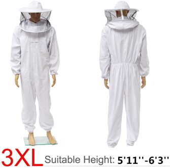 Bijenteelt Bee Pak Imker Professionele Apparatuur Mesh Kleding Ademend Bee Imker Pak Anti Bee Pak Bescherming 3XL